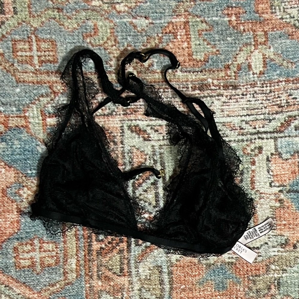 Lace Victoria’’s Secret bralette.